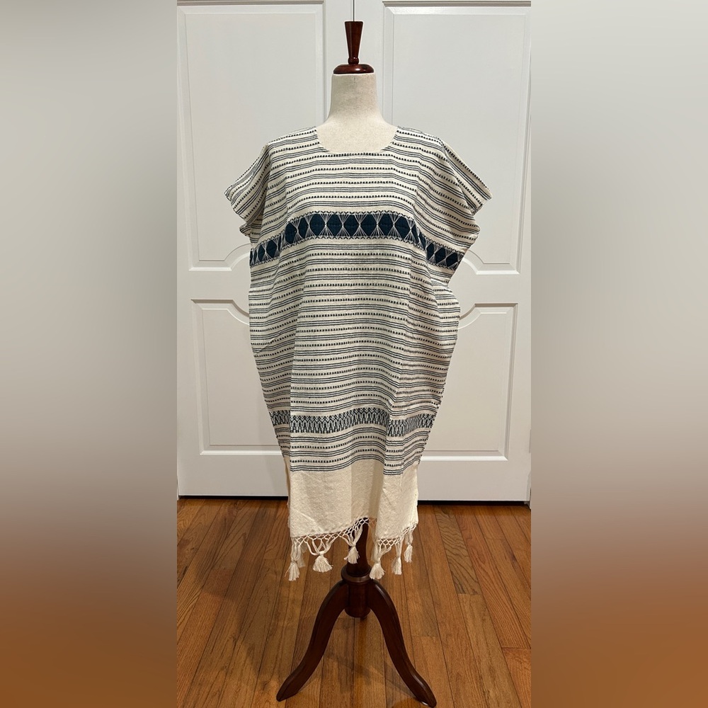 Pedal loom Mexican Dress! Summer Dress! Huipil style!